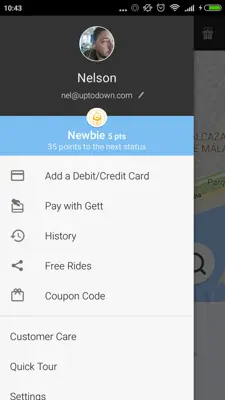 Gett android App screenshot 10