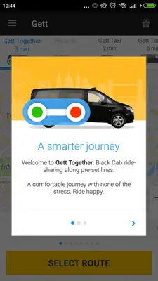 Gett android App screenshot 6