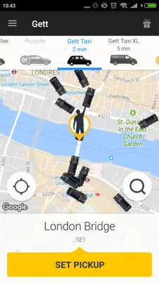 Gett android App screenshot 8